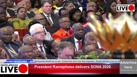 Live: President Ramaphosa delivers SONA 2026 | IReport SA News