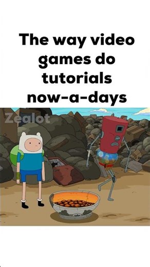 The way video games do tutorials now-a-days