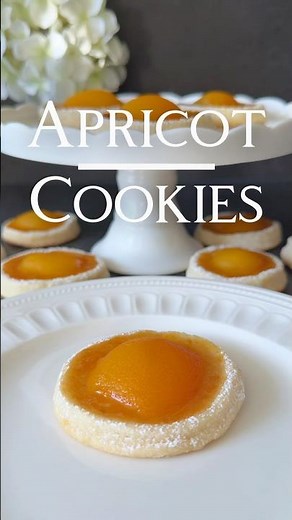 Ad | Delicious Apricot Cookies Recipe 🍑🤍 #apricot #cookies #recipe
