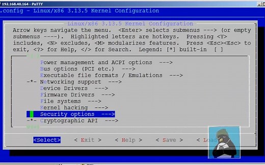 make menuconfig for Linux kernel