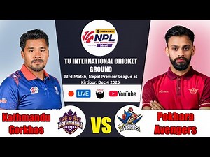 Biratnagar Kings Vs Lumbini Lions l 22nd Match, Nepal Premier League 2025 l Audio Commentary