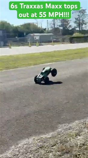55 MPH 6s Traxxas Maxx!!! | RC #traxxas #maxx #rctruck #speedrun #traxxasmaxx6s