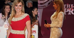 Carol Vorderman's shapely rear causes hilarious Twitter reaction