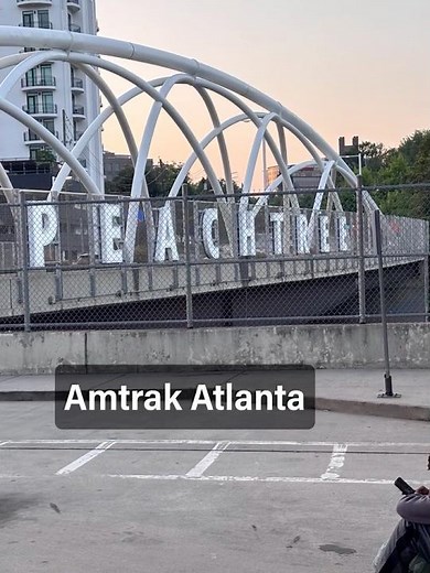 The tiniest train station in a major city: Atlanta Amtrak"#amtrak ,#shorts #travel ,#atl ,#vlog