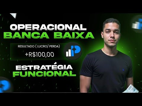 Polarium Broker - Aplicando o OPERACIONAL em uma banca BAIXA e fazendo grana