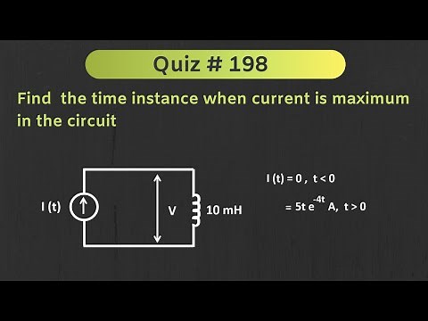 Quiz # 198 (Circuit Analysis / Basic Electronics)