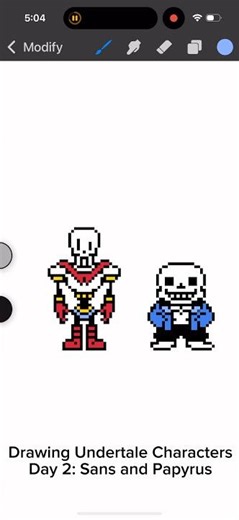Drawing Undertale Characters! Day 2 #undertale