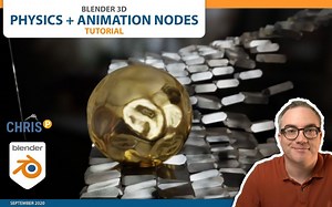 Blender 教程 Physics&Animation Nodes制作动力学
