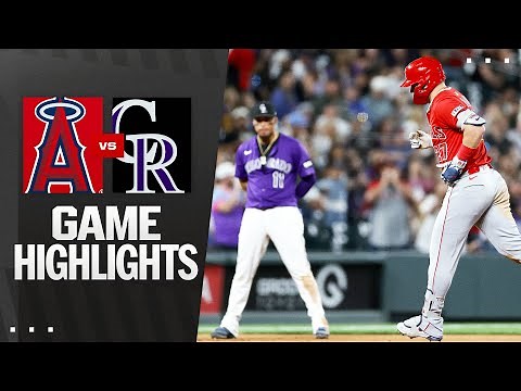 Angels vs. Rockies Game Highlights (9/20/25) | MLB Highlights