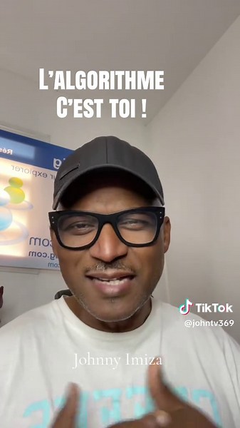 L’algorithme c’est simple, l’algorithme c’est toi. #tiktok #trend #tiktoktrend #viral_video #johnimiza