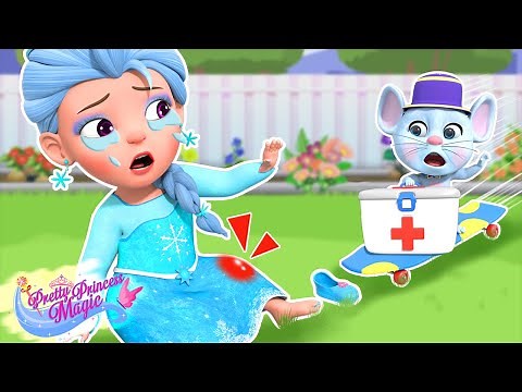 Boo Boo Song | Princess Got Hurt Song | Nursery Rhymes for Kids | Pretty Princess Magic