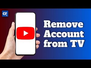 How to Remove YouTube Account from TV