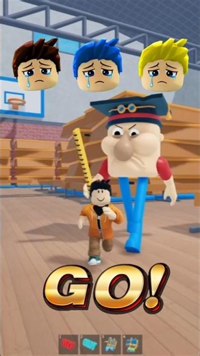 Roblox 999IQ vs EPIC SCHOOL ESCAPE OBBY #roblox #shorts