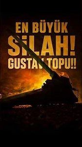 Mühendislik Garabeti Gustav Topu #tarih #nazi #gustav