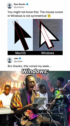 MacOS vs Windows cursor 🤯📐