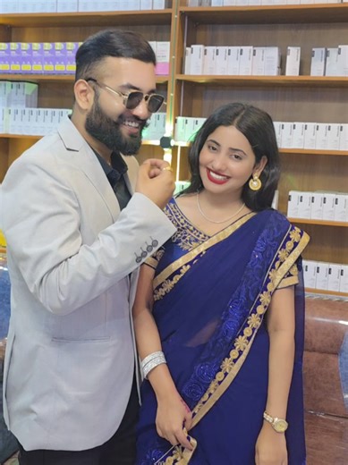 Sadiya bulukiya dhani ❤️ @Phr. Avinash Tiwary @aryatiwari923 #creatorsearchinsights #fyp #janakpurdham #godskincareandpharmacy #glowingskin