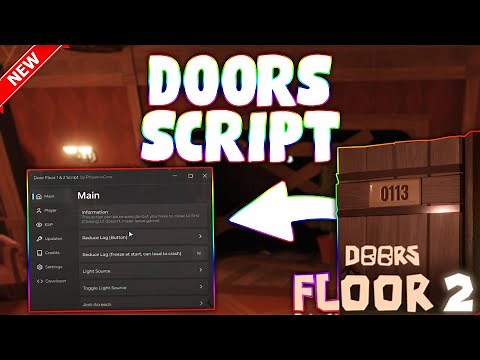 *NEW* DOORS Script (PASTEBIN 2024) (ESCAPE , ESP MONSTER, FULL BRIGHT, AUTOFARM)