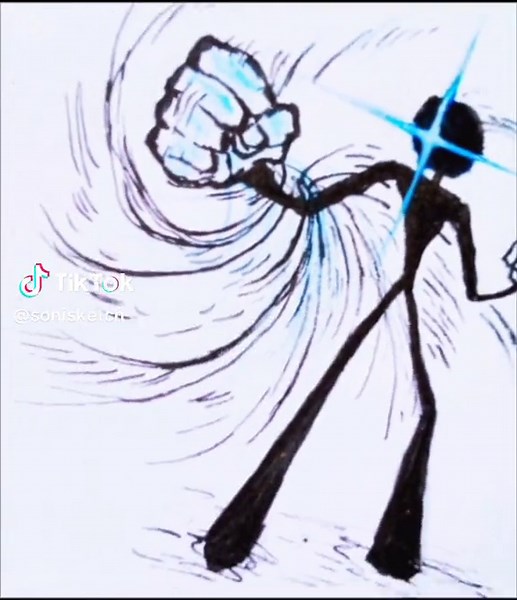 How to Draw a Stickman Punching Tutorial