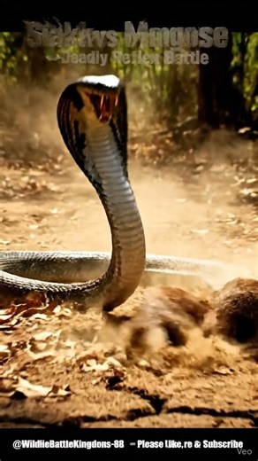 Snake vs Mongoose Deadly Reflex Battle Fastest Counterattack in the Wild Wildlife Battle Kingdoms