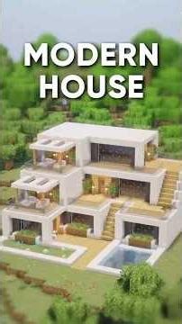 Mincraft Tutorial: Modern House 🏡