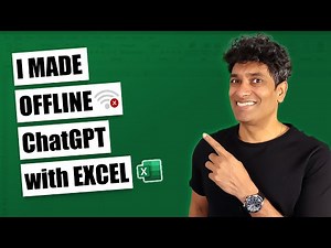 I made offline ChatGPT using just Excel Formulas