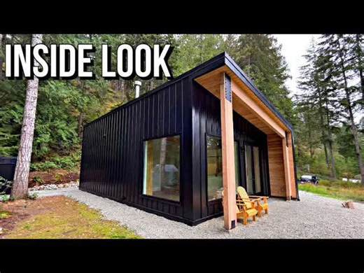 Blend raised the bar - inside the prefab home with the perfect West Coast look!