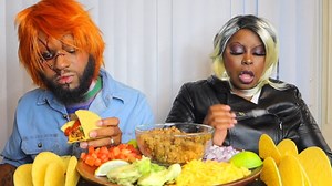 15 reactions | The bride Of Chuckie #chuckie #halloweencostume | Will & Jae Eats | Facebook