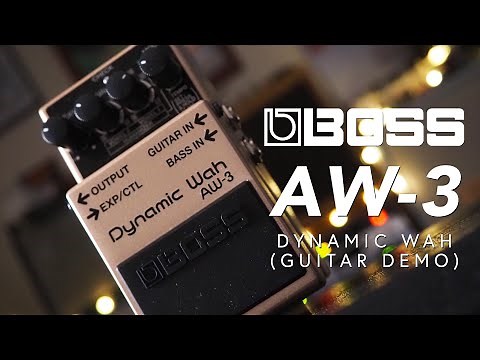 Boss // AW-3 Dynamic Wah (Guitar Demo)