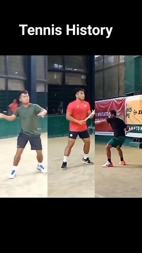 Jeson Patrombon , Alberto Jr Nucum Lim (AJ Lim) & Johnny Arcilla . First in history. Only in ZENtro Tennis Men's Invitational Tennis Tournament the 3 top players participated together | Ka Palo