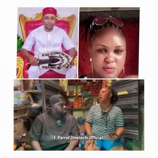 Anambra woman who went viral over her s3x t@pe with a married man reveals her daughter leaked it online In a new interview clip shared yesterday, the woman recounted how she fell in love with the married man identified as Ichie Obiora, even though she was also married to another man. According to the lady, Ichie Obiora treated her well and also took care of her and also rushed her to the hospital after her husband knocked her out. She also debunked claims of Ichie Obiora’s title being taken away