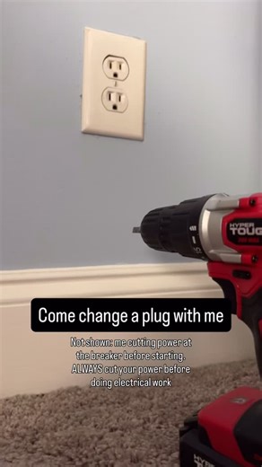 Knuck If You Buck, Ph.D. on Instagram: "A quick home improvement project! The top plug in an outlet in my bedroom was difficult to use so I decided to change it out. Changing plugs are simple and inexpensive (less than $1 with taxes for materials). I'm not a licensed electrician but I am the daughter of one (with two EE degrees of my own) so this is a fairly simple tasks for me - but you can do it too! As always, SAFETY FIRST. Cut the power at the breaker FIRST. Then proceed to remove the old pl