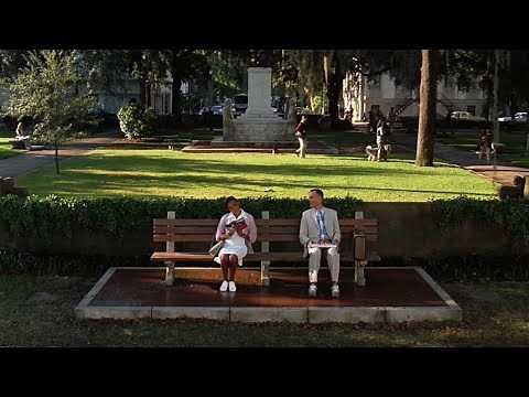 Forrest Gump bench scene FILM LOCATION | Chippewa Square | Savannah, GA