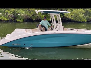 2021 Yamaha FSH 255 motor break in and first seatrial