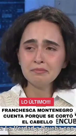 FRANCHESCA MONTENEGRO llora en el programa de Milagros Leiva #sinrodeos #milagrosleiva #franchescamontenegro #adrianvillar #adrianvillar