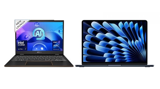 MSI Summit 13 AI vs M4 MacBook Air: Which is the better laptop for portability and productivity?
