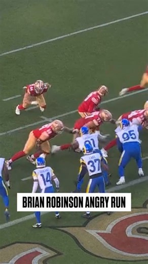 Brian Robinson Jr. with the angry run 😤 #49ers #FTTB | Niners Nation