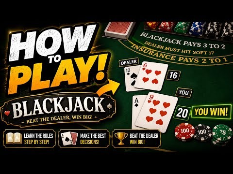 How to Play Blackjack | Beginner Guide & Rules Explained