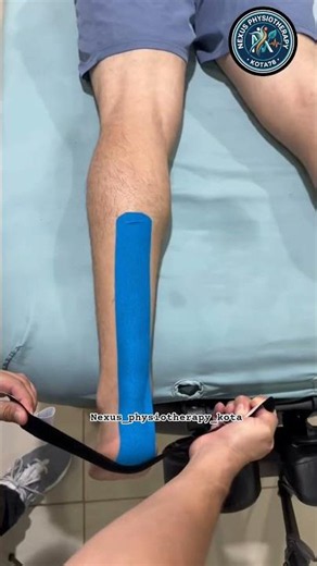 Achilles tendon Taping | Ankle pain | k tapping | kinesiology tape | Ankle stabilization
