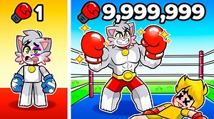 Conseguí 9,999,999 de FUERZA BOXEANDO en ROBLOX 😲🥊💥 | Acenix