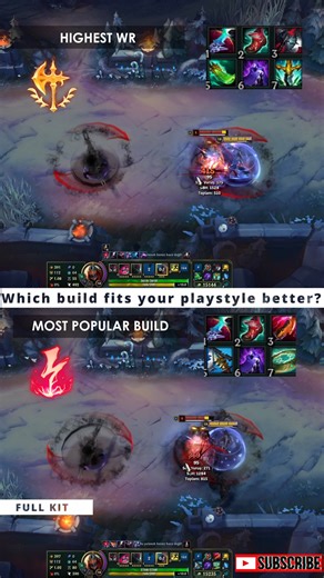FullBuild on Instagram: "ZED Meta build vs Highest Wr Build! #leagueoflegends Hello, today you will watch the video ZED Meta build vs Highest Wr Build! #leagueoflegends If you love LoL mechanics, meta-breaking ideas, and satisfying gameplay comparisons you're in the right place. 📍 Subscribe and join the FullBuild army! ▬▬▬▬▬▬▬▬▬▬▬▬▬▬▬▬▬▬▬▬▬▬▬ 📷Tiktok: https://www.tiktok.com/@fullbuildofficial Youtube: https://www.youtube.com/@FullBuildOfficial"