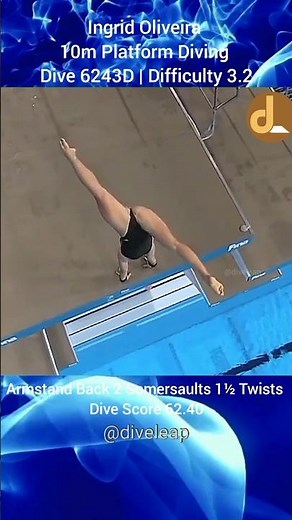 Amazing Dive 10m Platform by Ingrid Oliveira