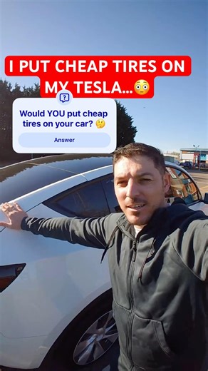 Budget Tires on Tesla… Good Idea? 🤔