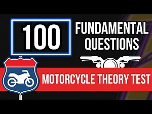 Motorcycle Theory Test 2024 (100 Fundamental Questions)