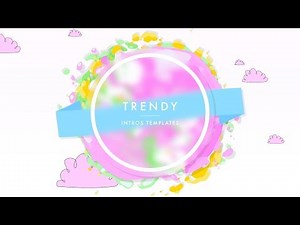 3 TRENDY INTROS TEMPLATES (NO TEXT)