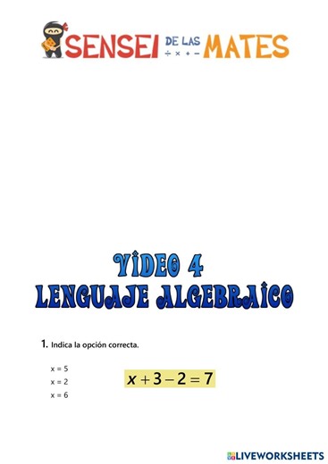 ALGEBRA 4