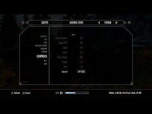Skyrim controller layout for better combat control