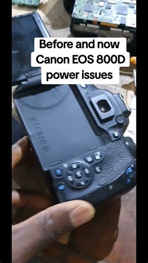 Canon EOS 800D power issues
