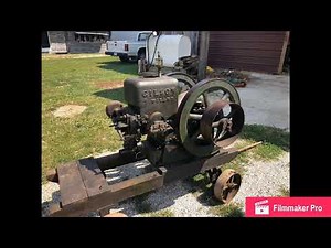 Gilson Wizard Antique Gas Engine