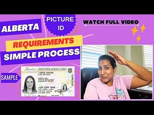 How to apply Your Alberta ID: A Step-by-Step Guide to the Full Process II ALBERTA PICTURE ID II 2024