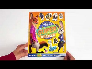9781805852278 Disney Zootopia 2 Super Stickers & Activity Book
